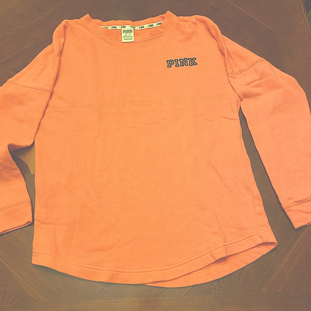 2 Victoria’s Secret PINK Lightweight SweatshirtsXS - Picture 6 of 10